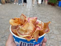 炸洋芋片-胖金妹鸡豆凉粉店