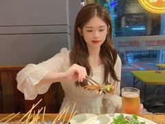 -路边摊小炉子烧烤