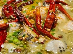 酸菜鱼片-老头儿油爆虾(星光一期店)
