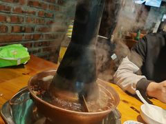 鸳鸯锅底-義聚德·清真铜锅涮羊肉·烧烤(河东店)