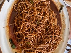 麻酱面+小牛汤-知福里 麻酱拌面·小牛汤(陕西南路店)