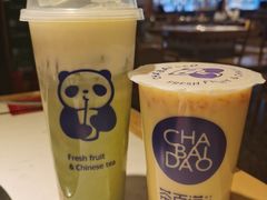 抹茶拿铁-茶百道(太原茂业天地店)