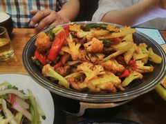 干锅有机花菜-巴依老爷新疆美食(望京小街店)