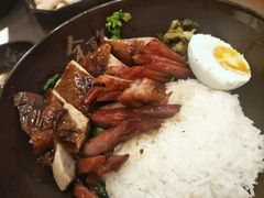 叉烧烧鸭双拼饭-余百年·现烧烧腊(布吉金利店)