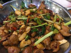 干锅肥肠-娄三少·老北京春饼烤鸭家常菜(富力又一城店)