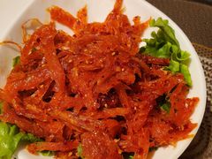 拌明太鱼丝-七八冷面·延边朝鲜族美食(圣熙八号店)