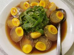烧椒姜汁调蛋-阿庄新豫菜(航海东路店)