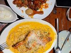 明虾辣酱奶油意面-BELLOCO倍乐(静安店)