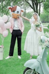 -红番婚纱礼服