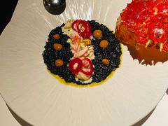 帝王蟹墨鱼汁饭-Osteria Garden 生蚝花园餐厅(原进贤路店)