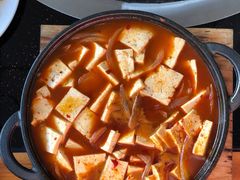 石板豆腐-北京龙庆四季香农家饭庄·灶台鱼·碳烤虹鳟鱼(龙庆峡店)