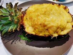 菠萝奶香海虾饭-开间茶馆·围炉煮茶