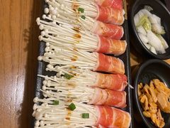 培根金针菇-九田家黑牛烤肉料理(华侨城店)