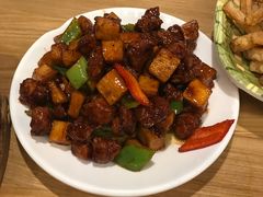 小杏鲍菇牛肉粒-陈傻子餐厅(世纪都会店)