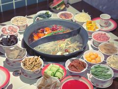 餐具摆设-江北北火锅馆·公路夜市(魏公村店)