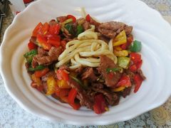 彩椒牛肉清拌面-文三里屯面馆(三里屯店)