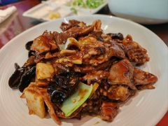 爆炒三样-恭敬李·烤鸭(天坛北门店)