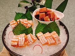三文鱼拼三文鱼腩-金悦轩海鲜酒家(拱北店)