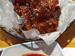 甜辣炸鸡-唯成•韩国炭火烤肉 유성고기