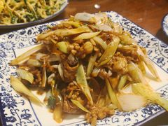 葱爆羊肉-娄三少·老北京春饼烤鸭家常菜(方庄店)