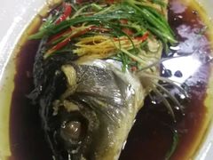 -北京龙庆四季香农家饭庄·灶台鱼·碳烤虹鳟鱼(龙庆峡店)