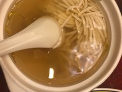 松茸菊花豆腐汤-亮宝楼国宴+文化陕菜