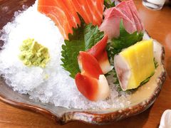 三文鱼刺身-九井澤精致料理(金茂店)