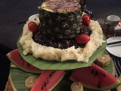 哈尼五彩手抓饭-火咂咂竹筒宴(告庄店)