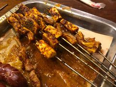 烤羊板筋-大漠烤肉(盘旋路店)