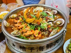 -桔子海鲜烧烤大排档(台东店)