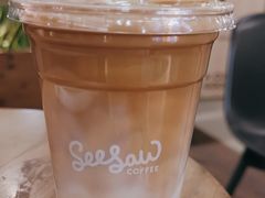 茉莉生椰拿铁-Seesaw Coffee(上海太阳宫K46店)