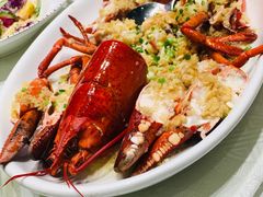 金蒜蒸波士顿龙虾-古韵轩·江浙融合菜(梁溪店)