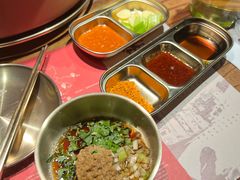 特色麻酱蘸料-西塔老太太泥炉烤肉(万柳华联店)