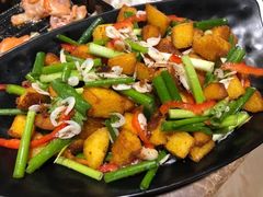 炒饼子-金太阳海鲜烧烤·本地人餐厅(东纬路旗舰店)