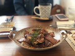 照烧豆腐鸡腿饭-拾年