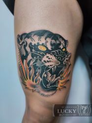 -幸运7纹身刺青Lucky7tattoo