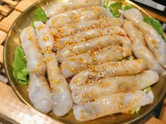 脆卜卜虾肠-八乔煎肉馆·丹东特色煎锅(梅林店)