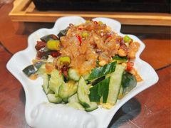 -东来菜馆•手抓海鲜家常菜•海鲜锅贴(鸽子窝店)