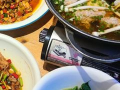 肉丸蛋汤涮时蔬-爱饭(民意店)