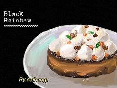 -black rainbow coffee