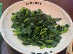 新鲜烫菠菜-伽喱博士 Dr.CURRY咖喱饭(太阳宫咖喱店)