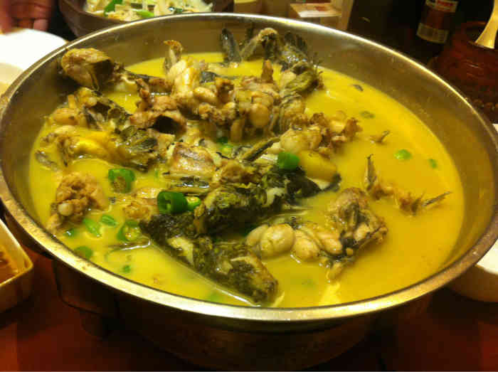 江西广丰农家菜-"跟同事两人外出办事,到饭点了,同事知道这.