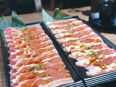 调味猪五花-九田家黑牛烤肉料理(二天地店)