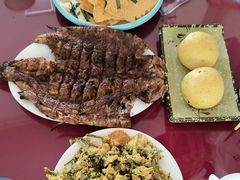 -北京龙庆四季香农家饭庄·灶台鱼·碳烤虹鳟鱼(龙庆峡店)