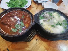 砂锅番茄牛肉-老姑砂锅·烧烤天津菜(体北道店)