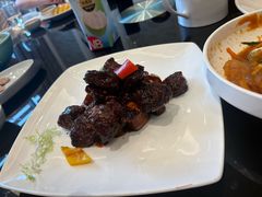 杏鲍菇牛肉粒-新南华大酒店(长寿店)
