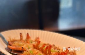 Golden Garlic Steamed Abalone Shrimp