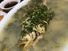 雪菜黄鱼汤-宁海食府(大剧院店)