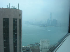 海景房的海景-宜必思香港中上环酒店