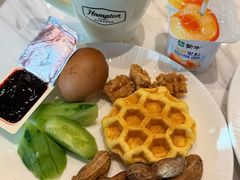 -希尔顿欢朋酒店自助餐